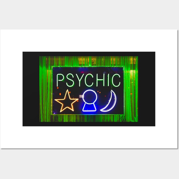 Psychic Sign Wall Art by mooonthemoon